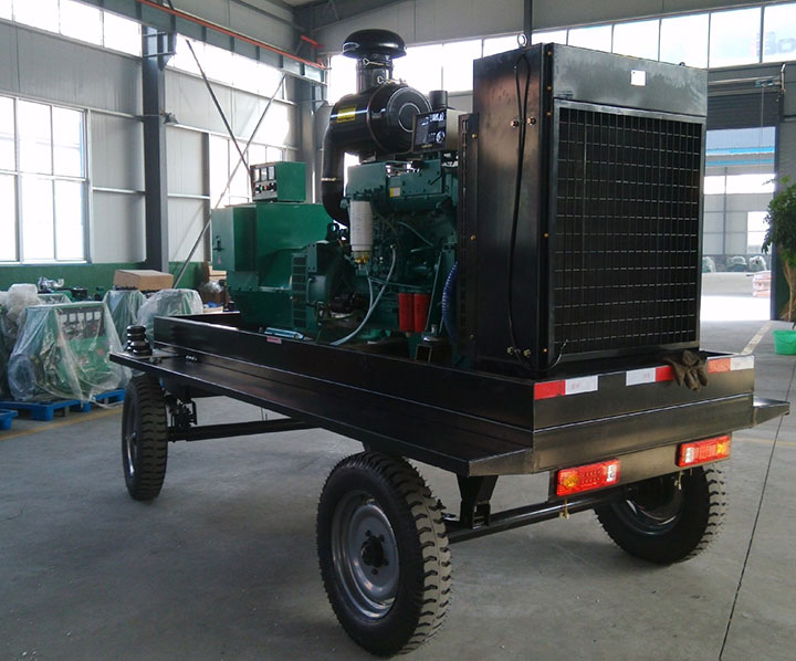 移(yí)動發電機組